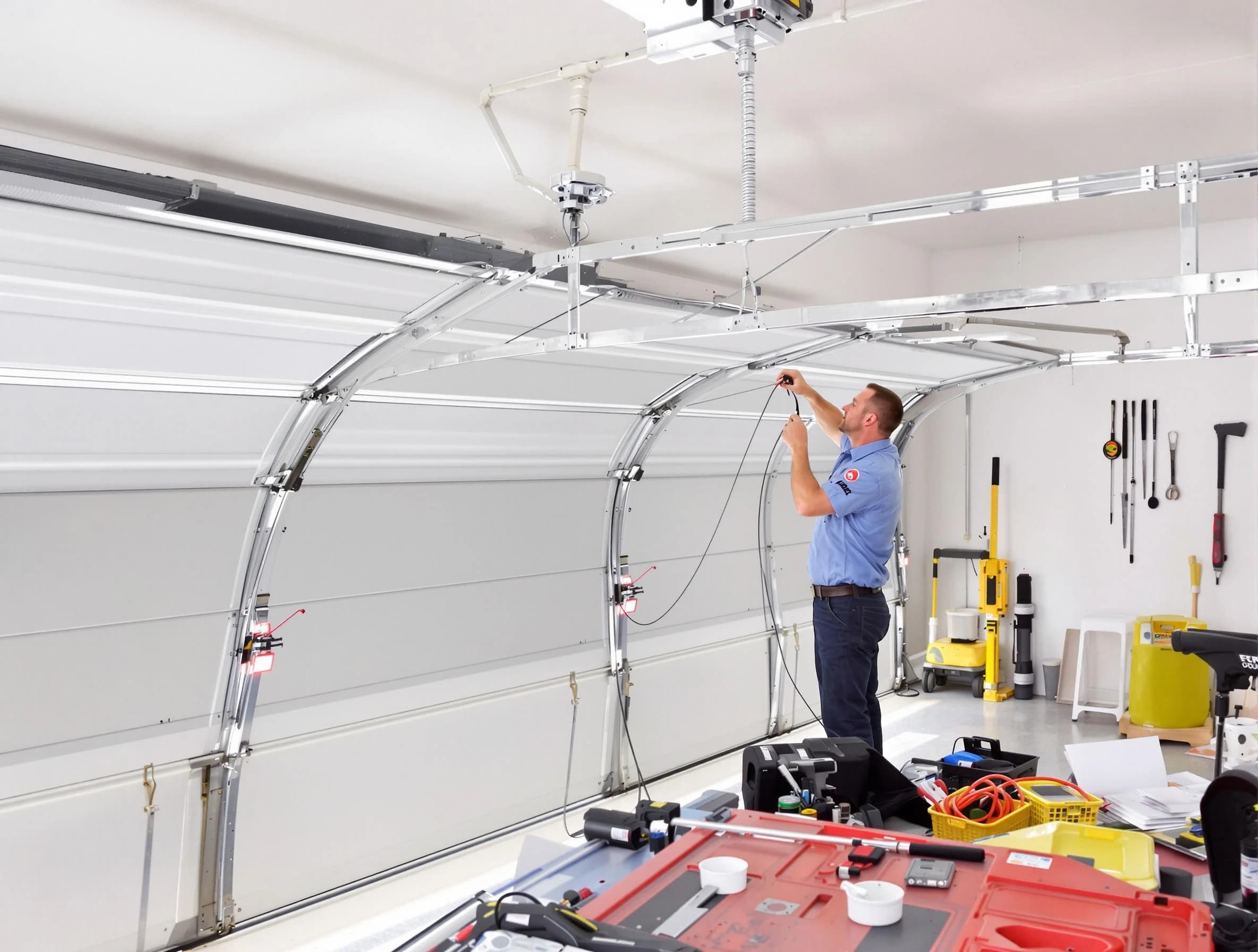 Garage door cable repair service by Midvale Garage Door Repair in Midvale