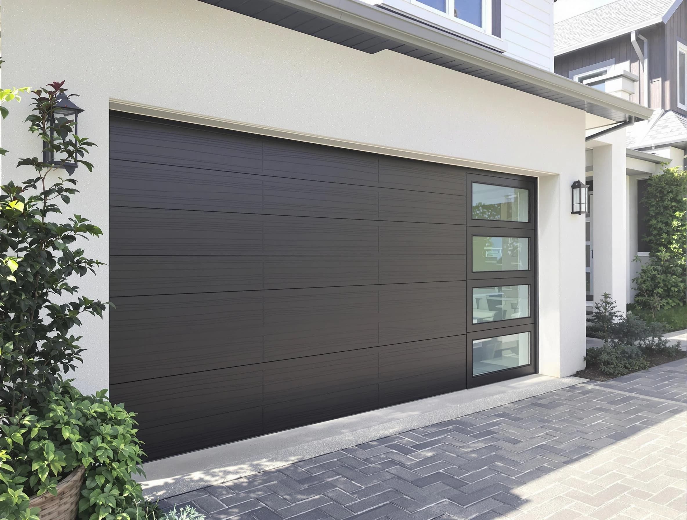 Custom garage door installation by Midvale Garage Door Repair in Midvale
