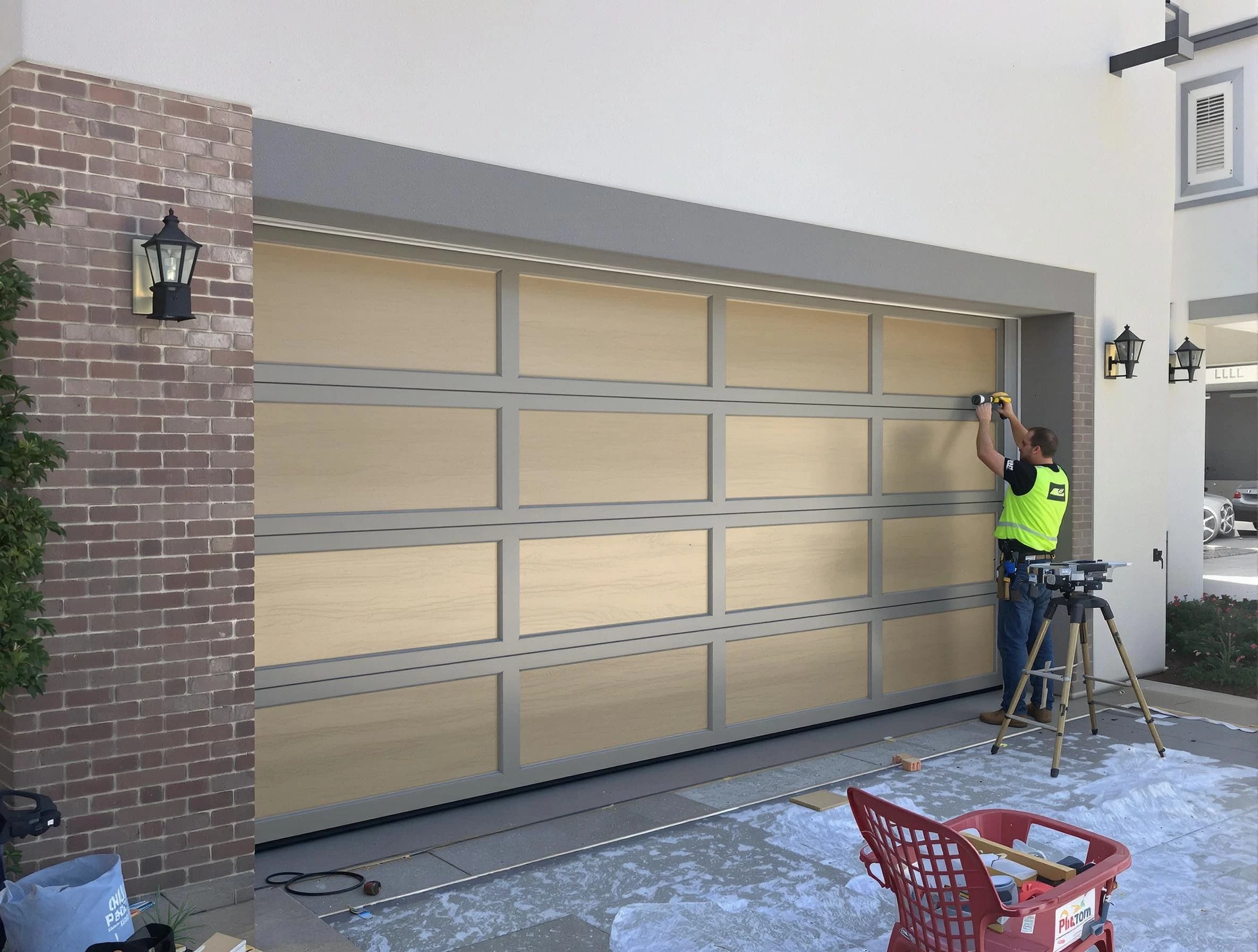 Garage door replacement service by Midvale Garage Door Repair in Midvale