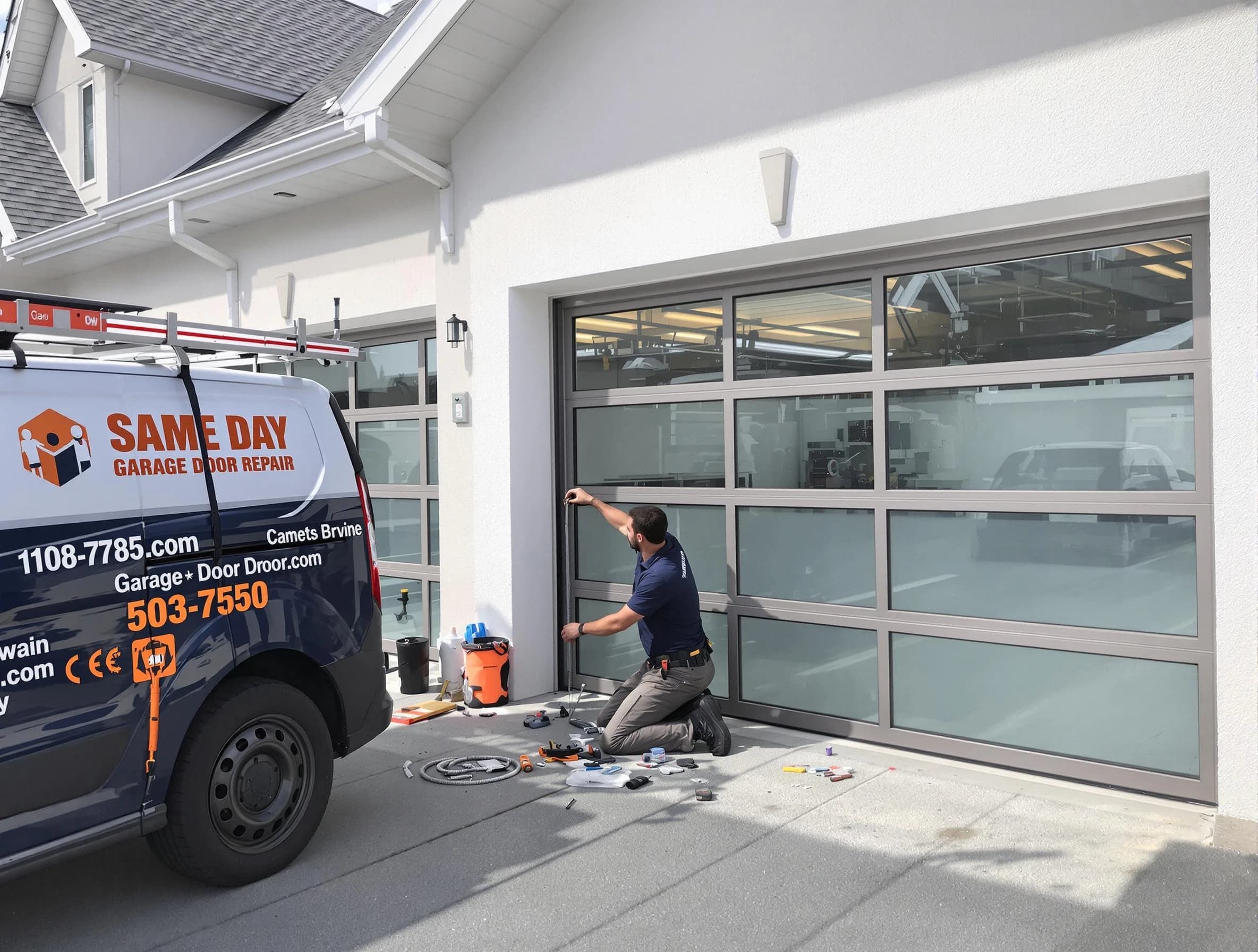 Same-day garage door repair service by Midvale Garage Door Repair in Midvale