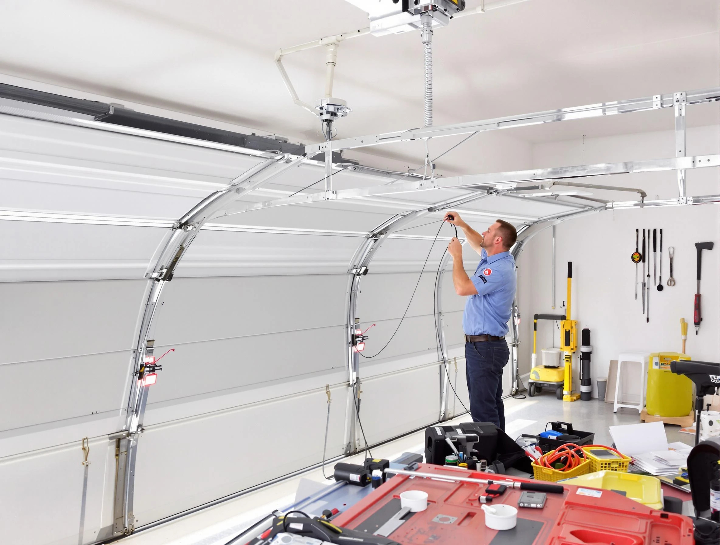 Garage door cable repair service by Midvale Garage Door Repair in Midvale