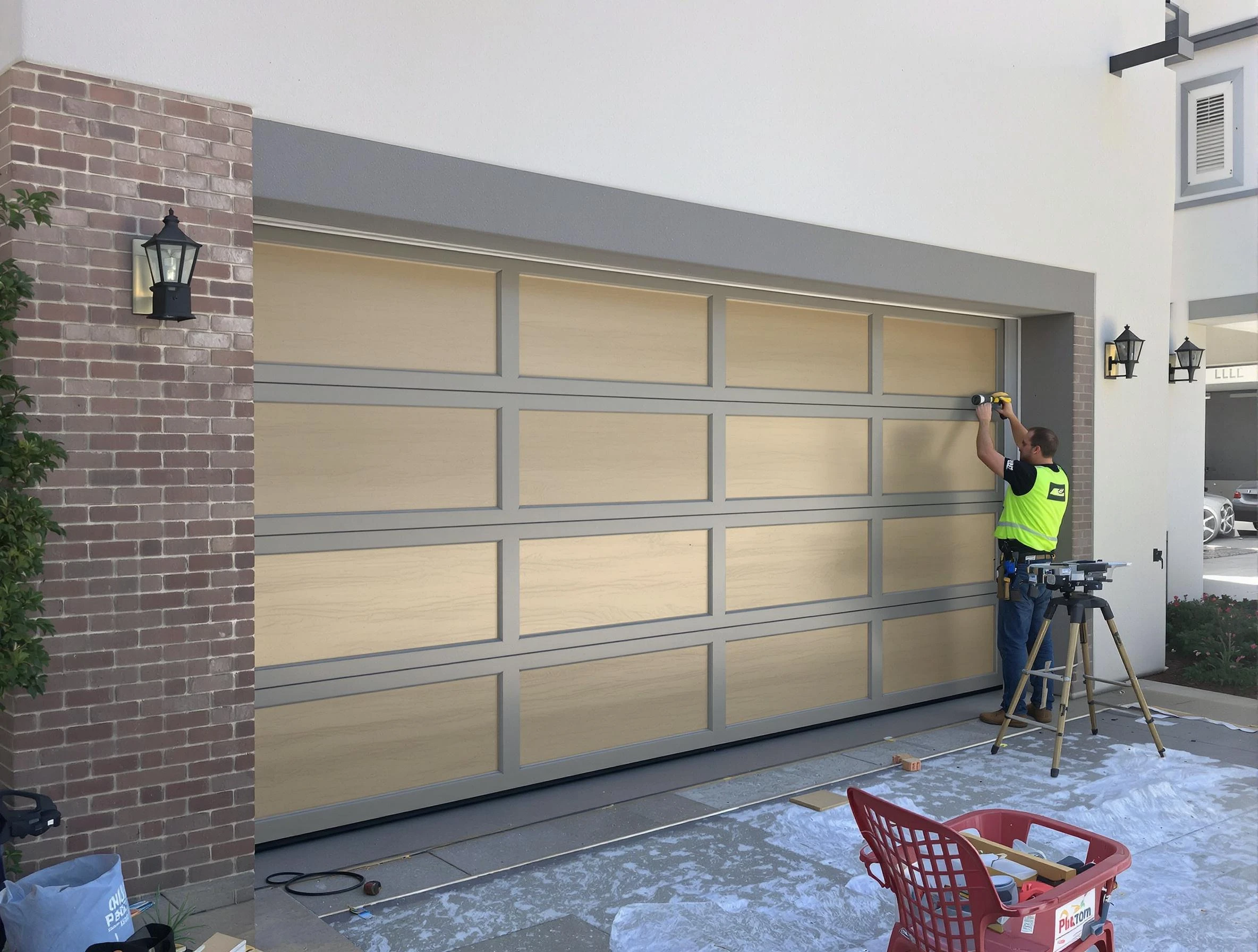 Garage door replacement service by Midvale Garage Door Repair in Midvale