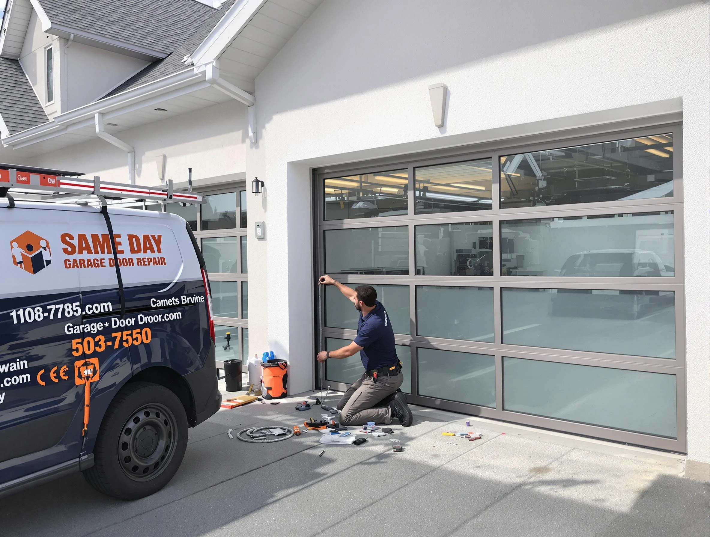 Same-day garage door repair service by Midvale Garage Door Repair in Midvale